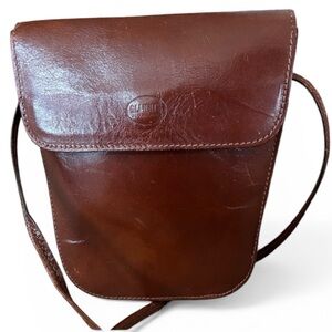Gianni Florentia Vintage Italian Leather Crossbody Bag